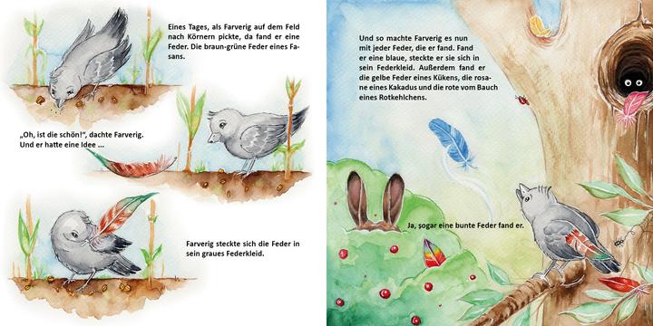 Actual product image Farverig Sturmvogel (German, Rabea Funk, Inga Haferstroh, 2021)