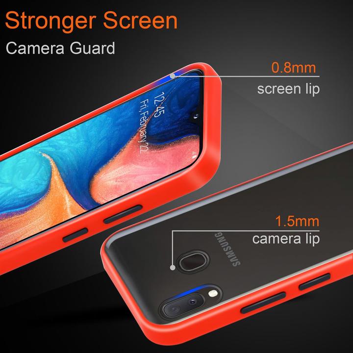 Actual product image Cadorabo Hybrid Matt Cover (Samsung Galaxy A10e)