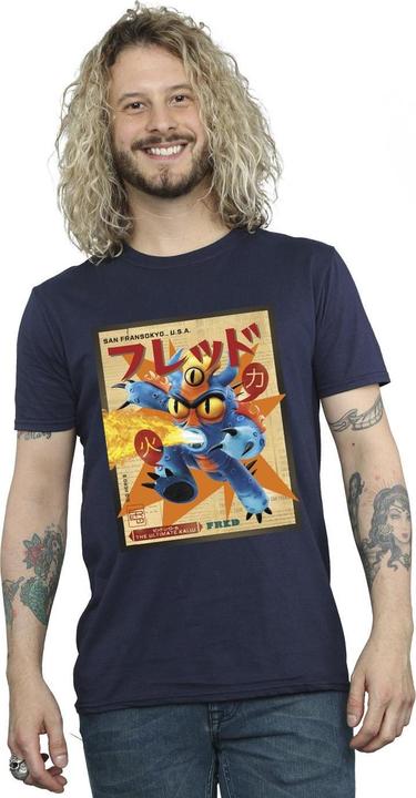 Image du produit Disney - T-shirt BIG HERO BAYMAX FRED NEWSPAPER - Homme (5XL)