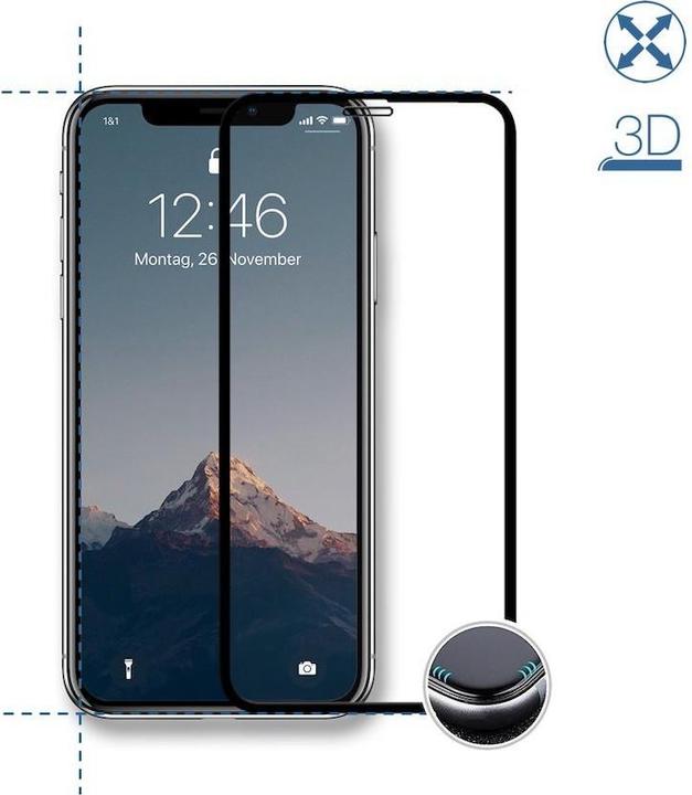 Image du produit Woodcessories Premium Glass 3D (1 pièce(s), Apple iPhone XS Max, Apple iPhone 11 Pro Max)