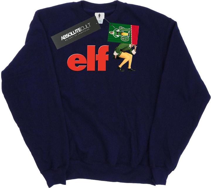 Actual product image Elf Womens/Ladies Crouching Logo Sweatshirt (S)