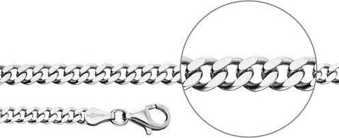 Immagine prodotto Der Kettenmacher Catena Panzer Argento Diamante 1,8 mm 40 cm (Argento 925, 40 - 45 cm)