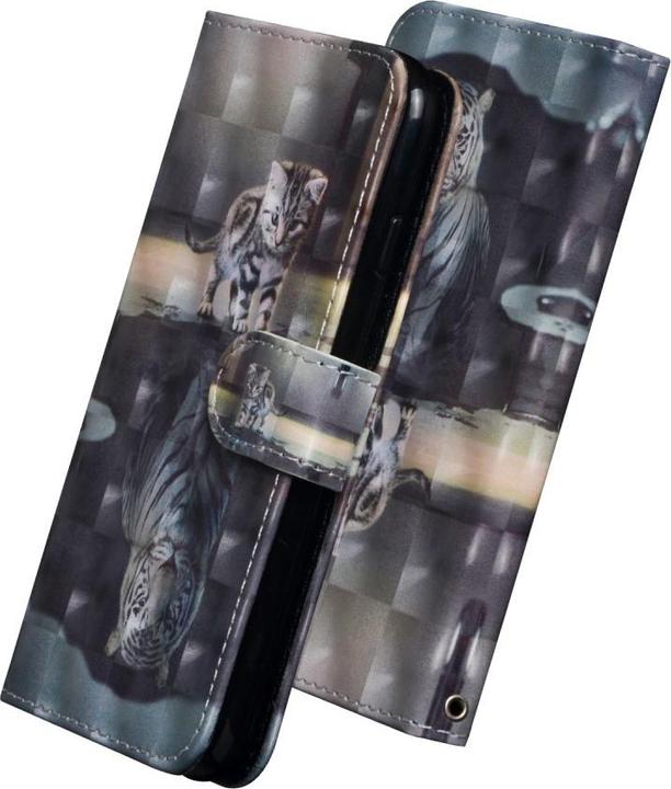 Image du produit Cover-Discount Couverture de téléphone portable en cuir effet pailleté (Apple iPhone 11)