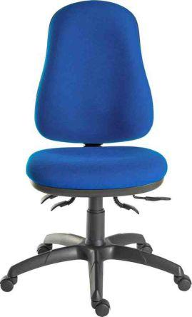 Rs Pro Drehstuhl auf Rädern Gewebe Blau, höhenvers