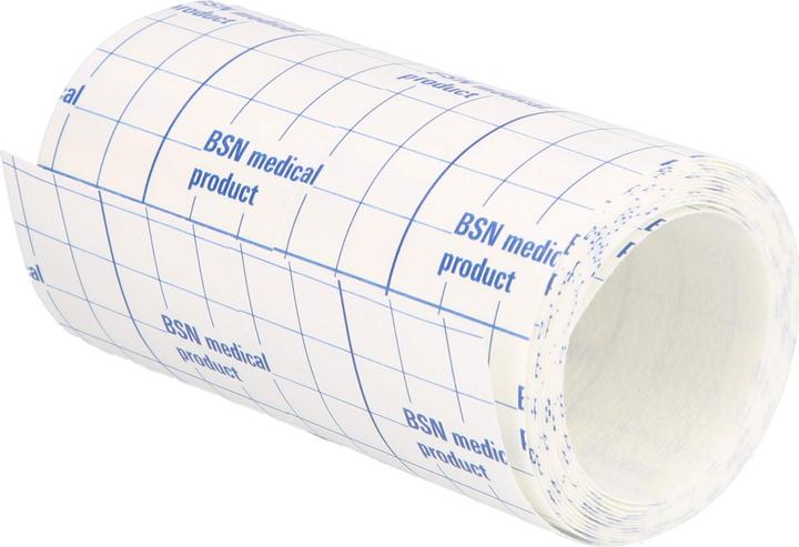 Actual product image BSN Fixomull stretch 10 cm x 2 m adhesive fleece for full-surface dressing fixation, 1 plaster (1 x)