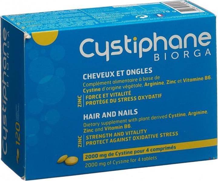 Produktbild Cystiphane Haar und Nägel (120 Stück, Tabletten, 115 g)
