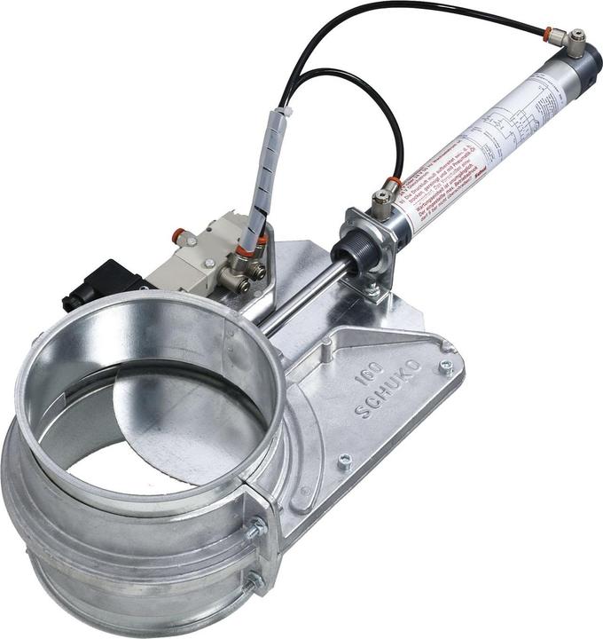 Produktbild Schuko Pneumatischer Energiesparschieber, Durchmesser 250 mm