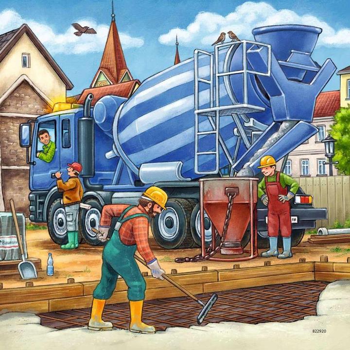 Immagine prodotto Ravensburger Grandi veicoli da costruzione (49 pezzi)