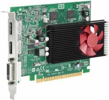 Actual product image HP AMD R9 350 - Radeon R9 350 - 2 GB - GDDR5 - 128 Bit - 4096 x 2160 Pixel - PCI Ex