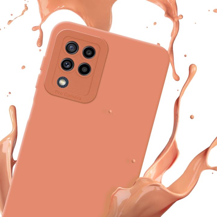 Actual product image Cadorabo Case for Samsung Galaxy M22 / M32 4G in TPU Fluid LM162 Style (Samsung Galaxy M22, Samsung Galaxy A32)