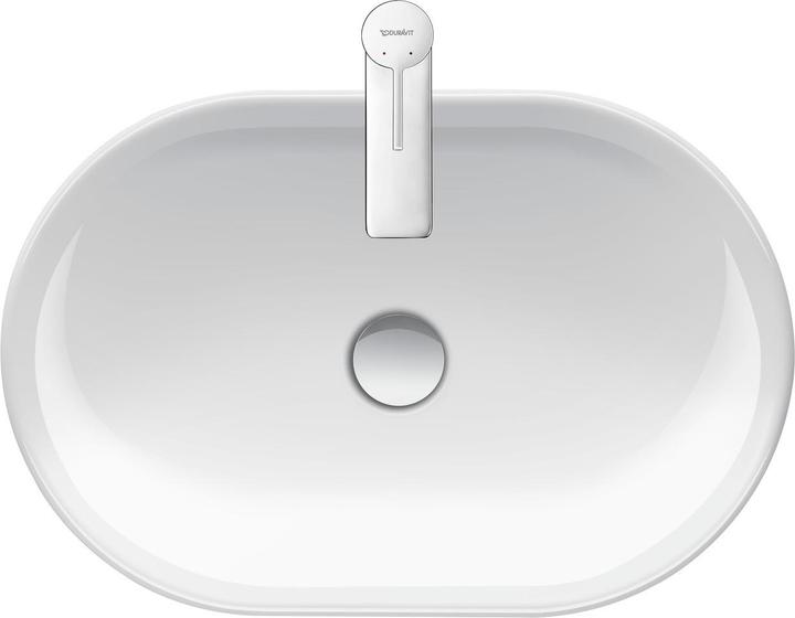 Produktbild Duravit Aufsatzbecken D-NEO 600x400mm o ÜL ohne Hahnlochbank weiss (400 mm, 600 mm)