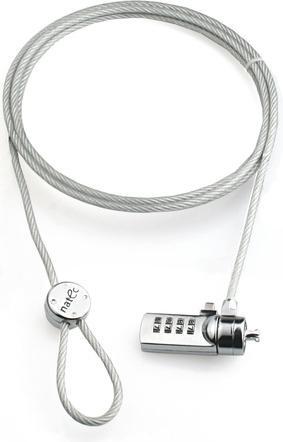 Actual product image Natec LOBSTER CODE cable lock metallic