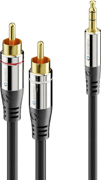 Produktbild Sonero 3.5 mm – Cinch (3 m, 3.5mm Klinke (AUX), Cinch)