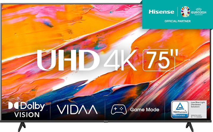 Produktbild Hisense TV 75A6K (75", LCD, UHD, 2023)