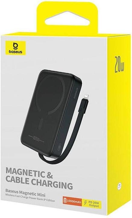 Actual product image Baseus Magnetic Mini Charger (10000 mAh, 20 W, 20 Wh)