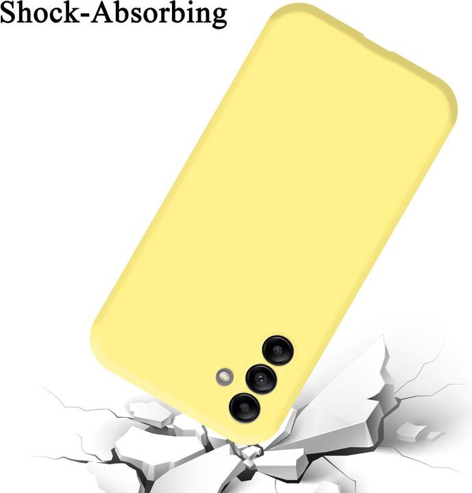 Actual product image Cadorabo Bumper TPU Liquid Silicone Case (Samsung Galaxy A04S)