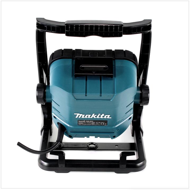 Actual product image Makita DEADML / DML 805 LED construction spotlight 14.4 - 18 Volt / 230 Volt + 1x 3Ah Li-Ion battery (750 lm)
