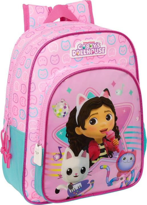 Gabby's Dollhouse Schulrucksack Party Rosa 32 x 38 x 12 cm