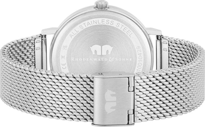 Actual product image Quartz watch Arakon II stainless steel silver - 34110 (Analogue wristwatch, 42 mm)