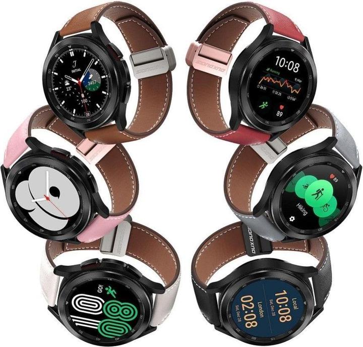 Produktbild Dux Ducis YA Armband (38 mm, 40 mm, 41 mm, Echtleder, Apple Watch Series 3, Apple Watch Series 4, Apple Watch Series 5, Apple Watch Series 6, Apple Watch Series 7, Apple Watch Series 8, Apple Watch Series 9, Apple Watch SE, Apple Watch Series 1, Apple Watch Series 2)
