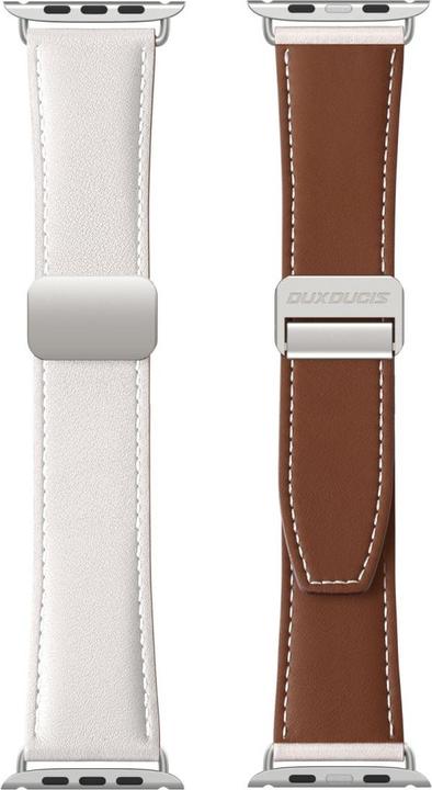 Produktbild Dux Ducis YA Armband (38 mm, 40 mm, 41 mm, Echtleder, Apple Watch Series 1, Apple Watch Series 2, Apple Watch Series 3, Apple Watch Series 4, Apple Watch Series 5, Apple Watch Series 6, Apple Watch Series 7, Apple Watch Series 8, Apple Watch Series 9, Apple Watch SE)