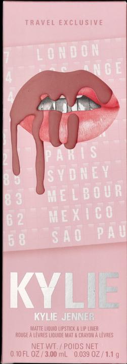 Productafbeelding Kylie Jenner Kylie Door Matte Lip Kit (Lipliner 1,1gr, 354 - Matte Vloeibare Lipstick 3ml)