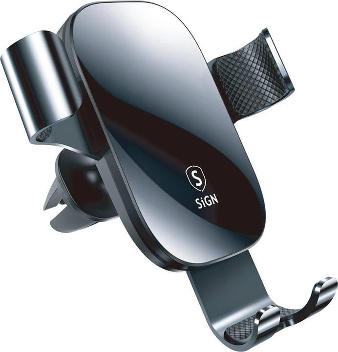 SIGN Carholder for Smartphones with 360° Rotation - Black