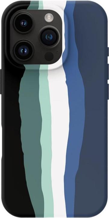 Actual product image Evelatus iPhone 16 Pro Silicone Case milti-coloured magsafe (Apple iPhone 16 Pro)