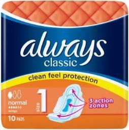 Produktbild Always Classic Normal (10 x, Damenbinden)