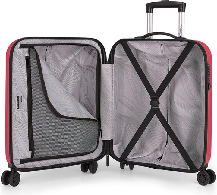 Produktbild Gabol Paradise XP 4 Rollen Kabinentrolley S 55 cm mit Dehnfalte (35.50 l, Handgepäck (bis 50l))