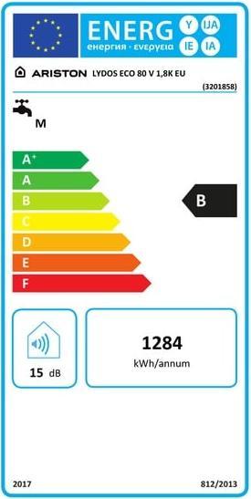 Energie-Label Ariston Lydos Eco