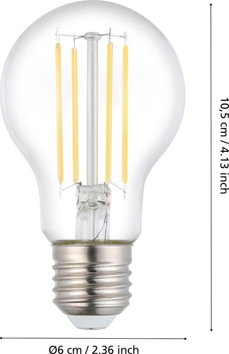 Actual product image EGLO LED bulb E27 (E27, 9 W, 1055 lm, 1 x, E)