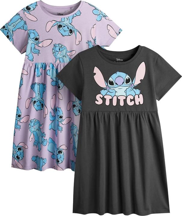 Lilo & Stitch Kleid Set Mädchen(2erPack)