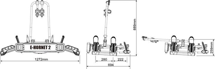 Actual product image BuzzRack E-Hornet 2