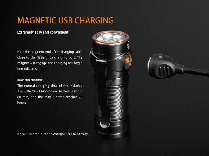 Produktbild Fenix E18R (6.60 cm, 750 lm)