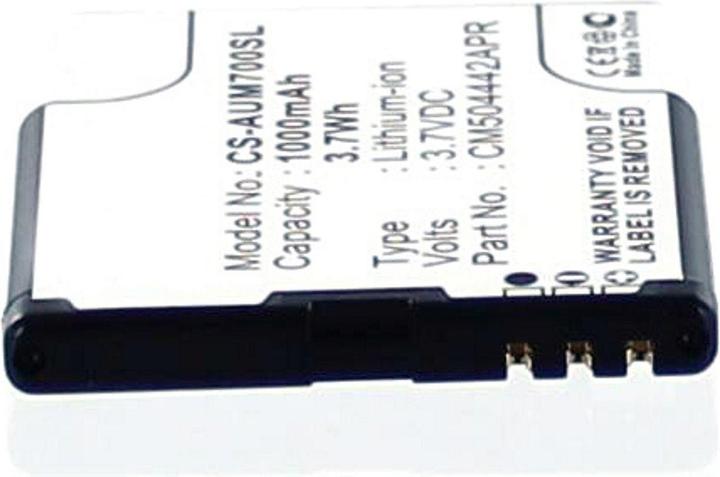Produktbild AGI Akku kompatibel mit amplicomms PowerTel M7000 - Akku - 1.000 mAh