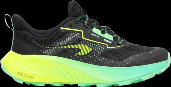 Produktbild Kiprun Laufschuhe Trailrunning Crosslauf Kinder - K500 Grip schwarz/grün (35)