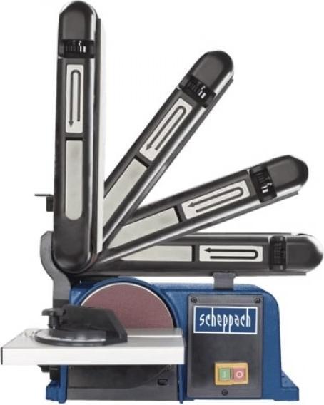Produktbild Scheppach BTS900 Band- und Tellerschleifer (Bandschleifer, Tellerschleifer, 370 W)