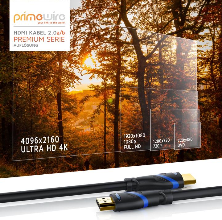 Actual product image Primewire HDMI – HDMI (7.50 m, HDMI)