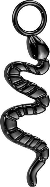 Produktbild Star Piercing Anhänger schwarz Schlange (ohne Messing, Titan G23)