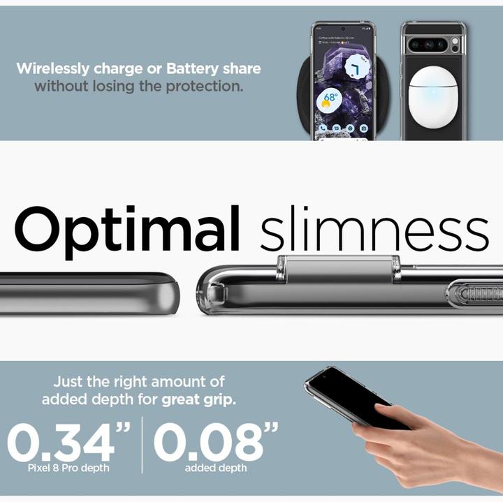 Actual product image Spigen Ultra Hybrid (Google Pixel 8 Pro)