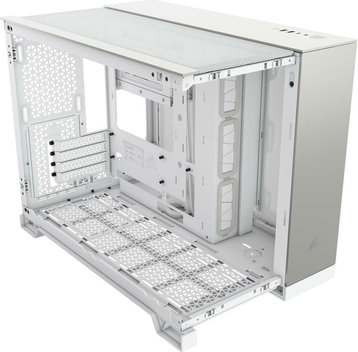 Immagine prodotto Corsair 2500X (bianco/alluminio, vetro temperato x 2) (ATX, mATX, Mini-ITX)
