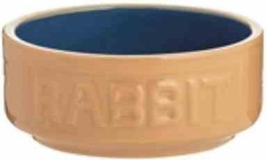 Actual product image Mason Cash Blue and Cane Bowl Rabbit