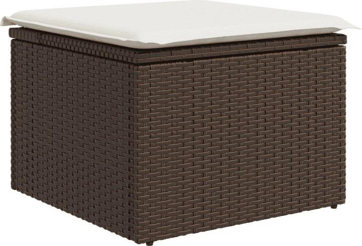 Image du produit VidaXL Meuble de jardin Canapé Ensemble de jardin Ensemble de jardin 7 pièces Marron