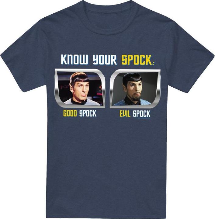 Actual product image Unisex Adult Know Your Spock T-Shirt (L)