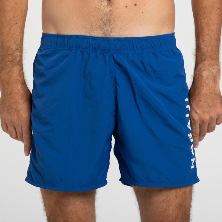 Actual product image Nabaiji Men's swim shorts - 100 blue (50)