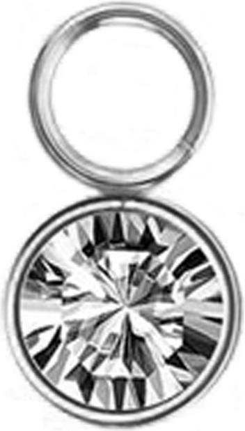 Immagine prodotto Star Piercing Ciondolo argento cristallo argento (senza ottone, Acciaio chirurgico 316L)