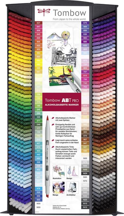 Image du produit Tombow Brush Pen Display 600x Pro (5.50 mm)