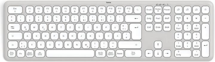 Actual product image Hama Multi-Device Keyboard WK-550 wireless wireless and Bluetooth WS QWERTZ (DE, Wireless)
