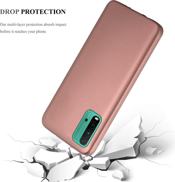 Produktbild Cadorabo TPU Matt Metallic Hülle (Xiaomi Redmi 9T)